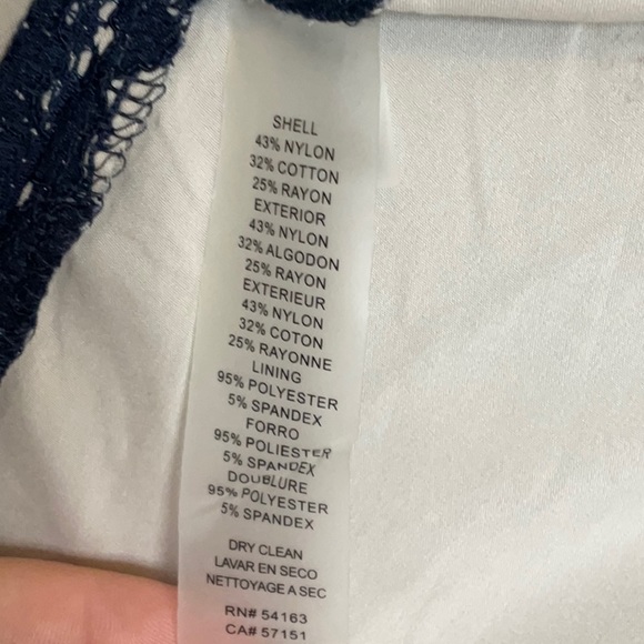 Vince Camuto lace overlay dress - Picture 7 of 7